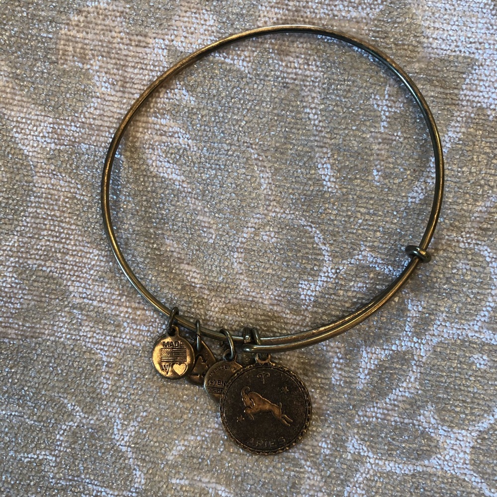 Alex and Ani Aries Zodiac Bracelet